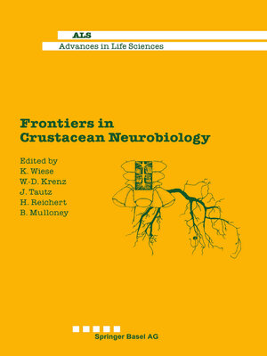 cover image of Frontiers in Crustacean Neurobiology